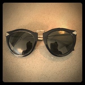 Karen Walker Harvest Sunglasses - Black